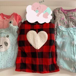 🖤 Sleepy Baby | Footed PJ Bundle